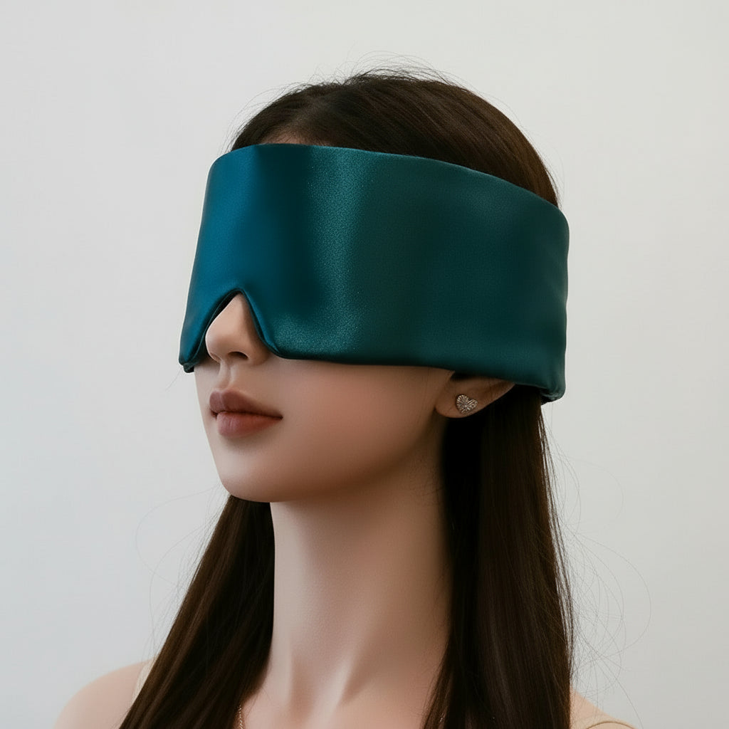 Soft Padded Silk Eye Mask – Luxurious Sleep & Skin Protection