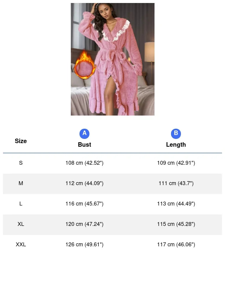 Princess Lace Bathrobe