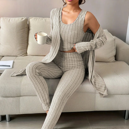 Fall Winter 3 Piece Loungewear