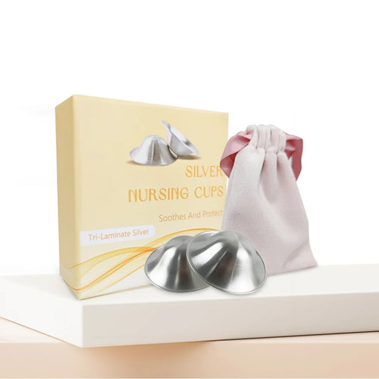 Lush Bloom Silver Nursing Cups