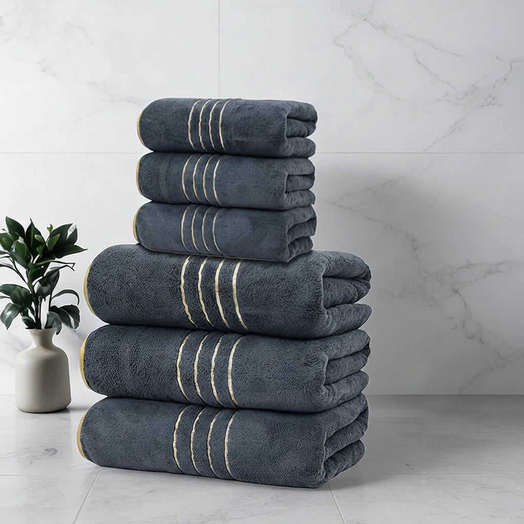 Lush Luxe Bath Towel Set