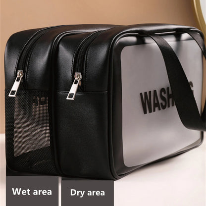 Wet-dry separation Wash bag