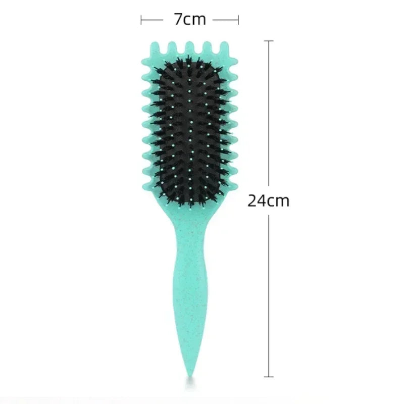 Curly Hair Definition Styler Soft Bristle Brush