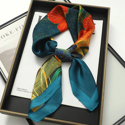 Silk Hair & Head Scarf