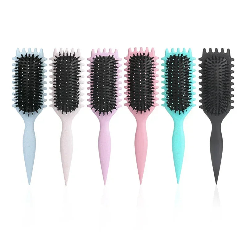 Curly Hair Definition Styler Soft Bristle Brush