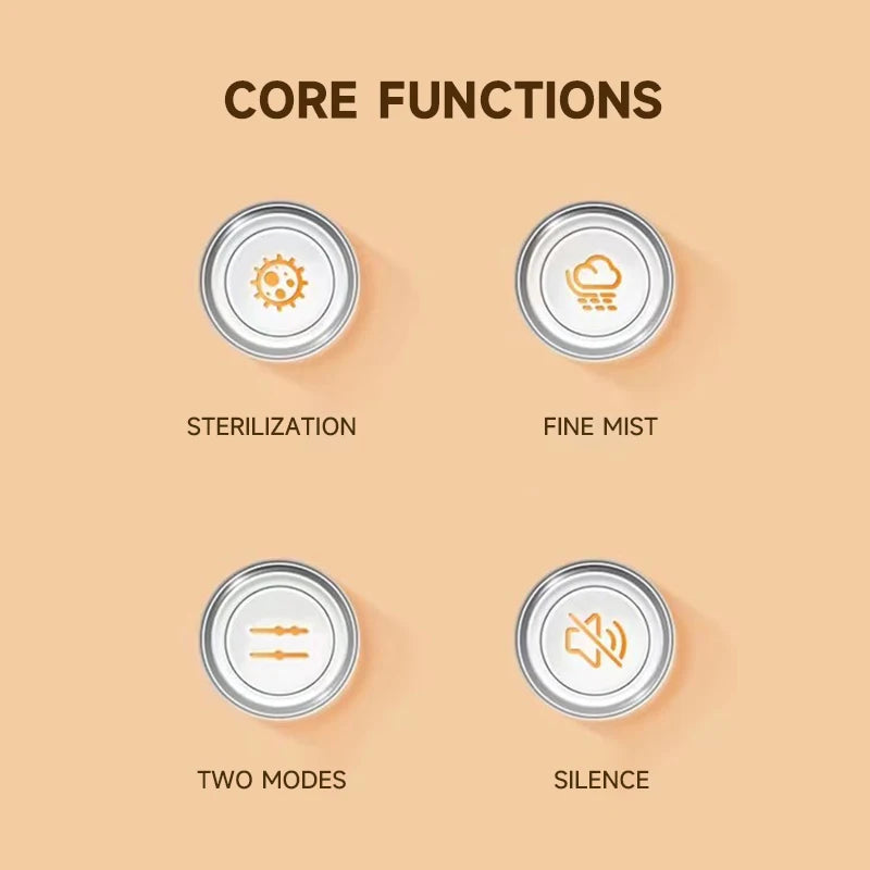 ultrasonic air humidifier essential oil diffuser