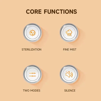 ultrasonic air humidifier essential oil diffuser