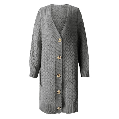 Cozy Autumn Oversize Knit Cardigan