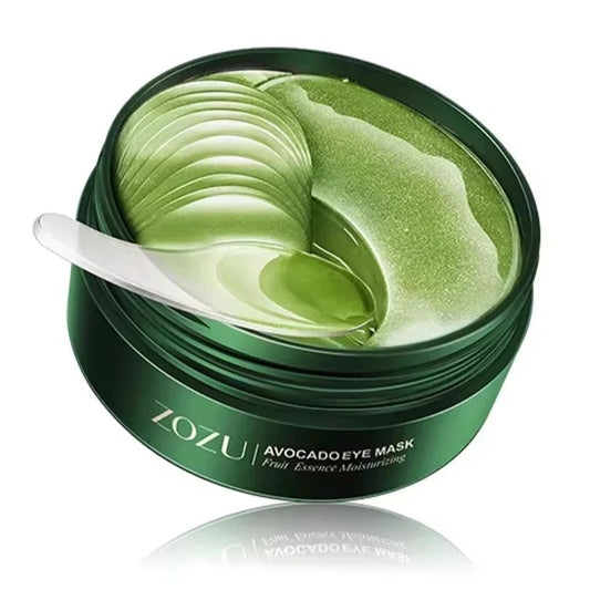 Avocado Eye Mask Patches – 60pcs, Hydrating & Rejuvenating