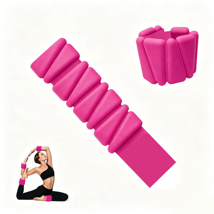 Adjustable Silicone Wrist Ankle Weights for Exercise