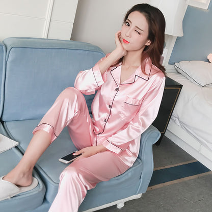 Ice Silk Pajamas for Women
