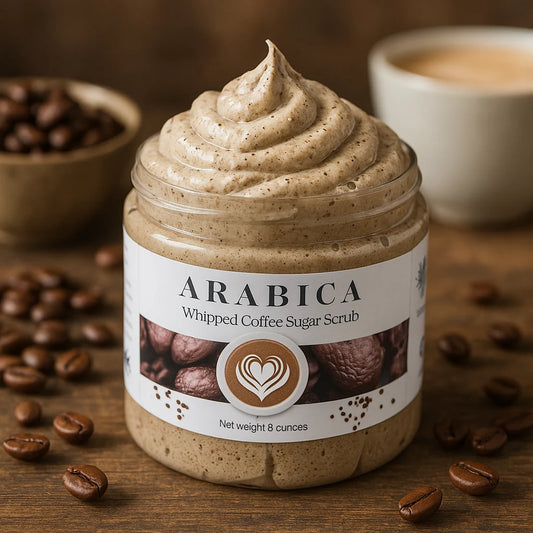 Aromatic Arabica Coffee Whipped Sugar Scrub