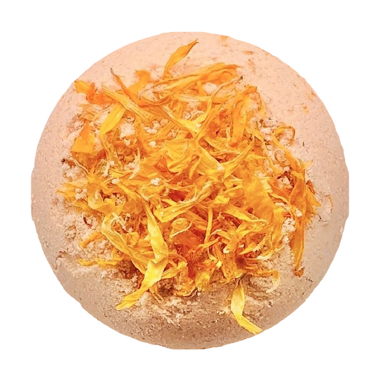 Therapeutic Bath Bomb - Cedarwood & Mandarin Essential Oils-0